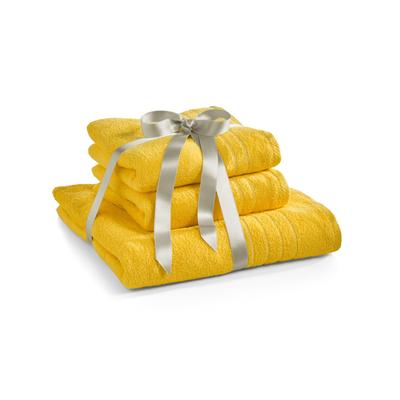 Handtuch WÄSCHEPUR Gr. 1, gelb, B:50cm L:100cm, 100% Baumwolle, Handtücher