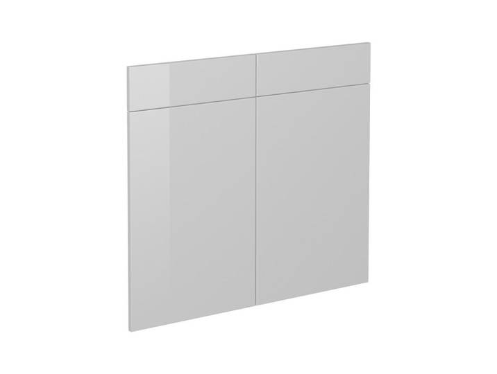 Vicco Küchenfront R-Line Weiß Hochglanz 79.2 x 70.8 cm Möbelfront für den Schubladenunterschrank, Holzwerkstoff, Rechteckig, 79.2x70.8x1.6 cm, Küchen, Küchenmöbel, Küchenschränke, Küchenunterschrank