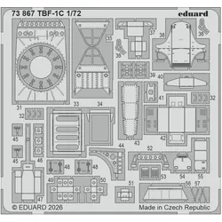 Eduard TBF-1C for Hobby Boss