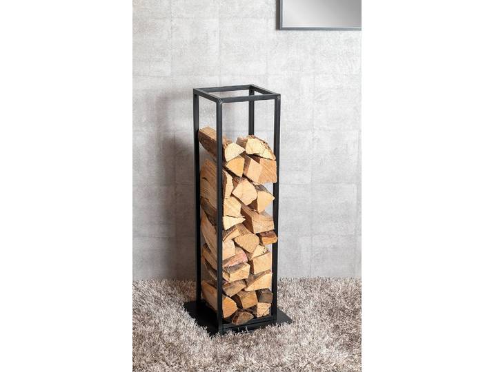 Kaminholzständer Gills 33 x 85 x 33cm Schwarz