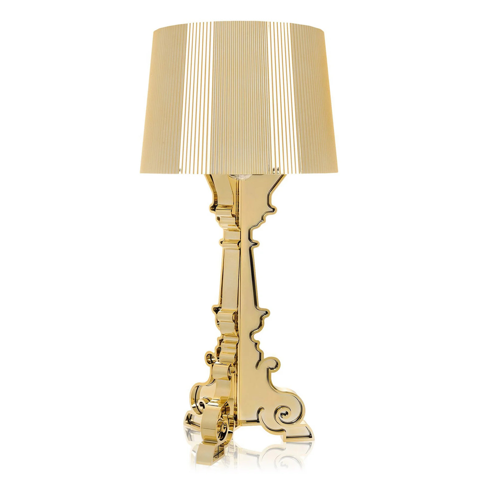 Kartell Bourgie Tafellamp Goud met Lampenkap
