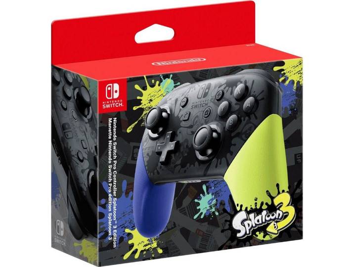 Nintendo Switch Pro Controller - Splatoon 3 Edition Limitiert Switch-Controller