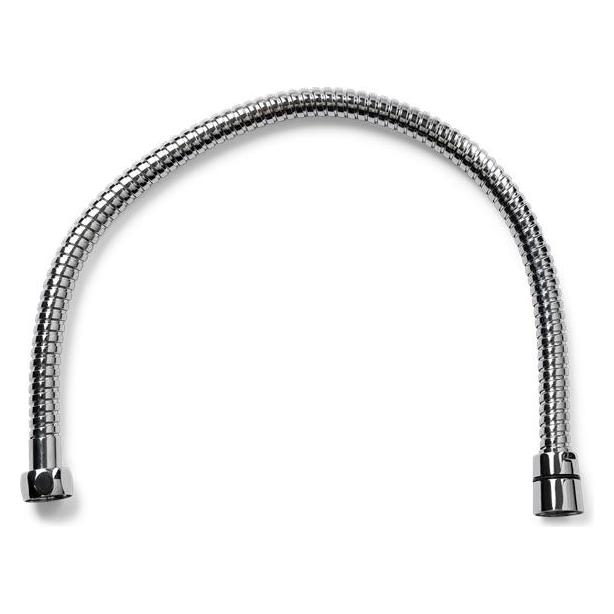 North Gunn bruseslange, 500 mm, 1/2"x1/2", krom (5710147351907)
