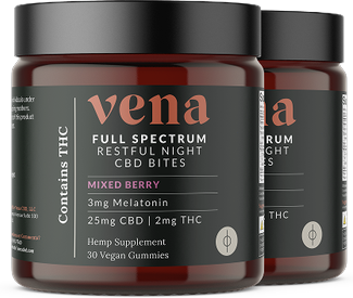 Vena CBD Full Spectrum Restful Night Bites