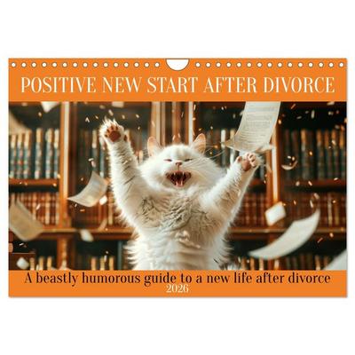 Positive new start after divorce (Wall Calendar 2026 DIN A4 landscape), CALVENDO 12 Month Wall Calendar