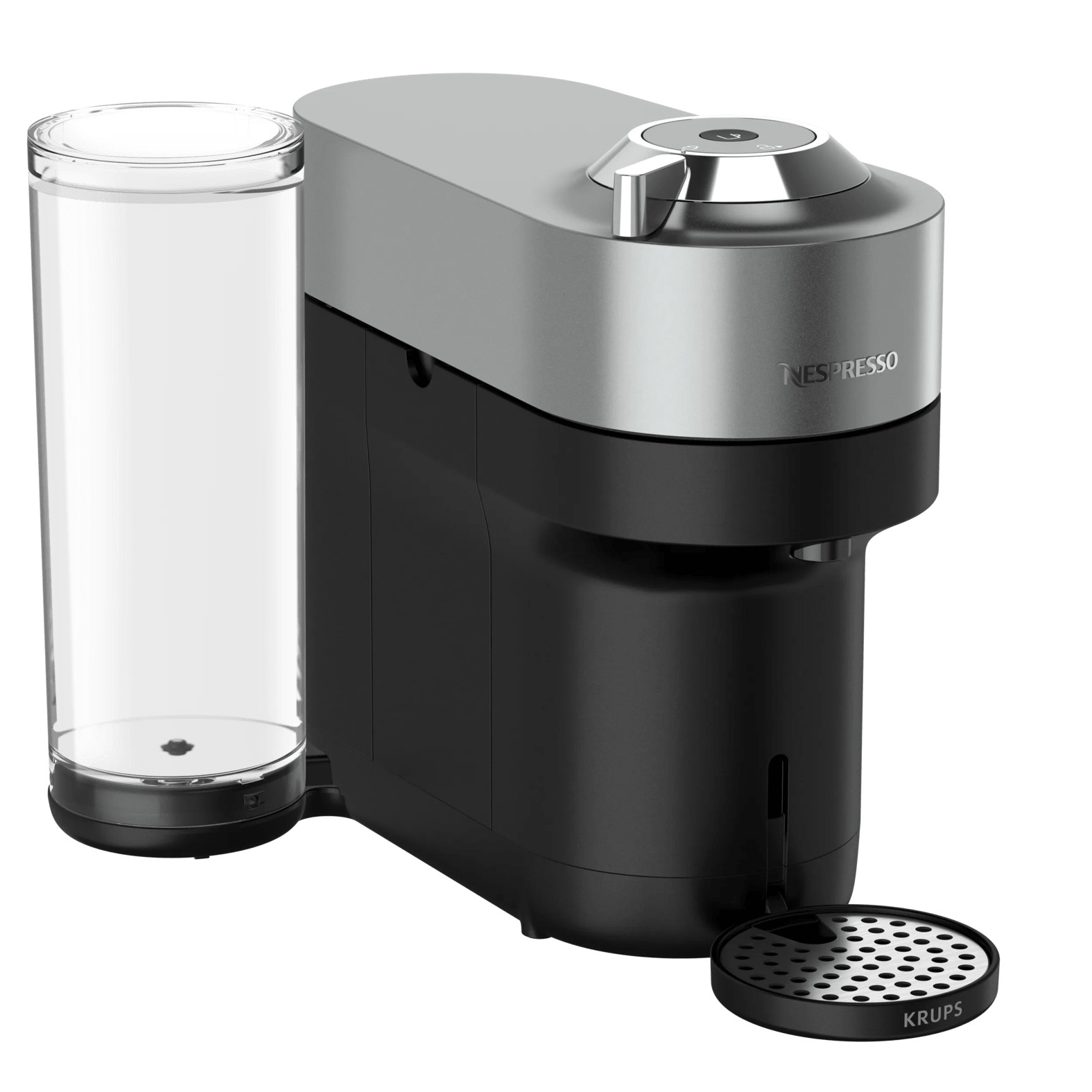 Kaffeekapselmaschine Nespresso VERTUO POP+ von Krups XN930T Schwarz