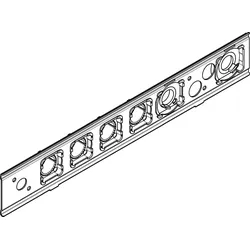 Hansgrohe Axor Spannplatte 4V Hansgrohe Axor ShowerComposition Thermostatmodul, 87722000 87722000