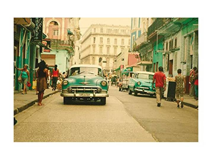 Komar PURE Boutique - Cuba Rush - Taille: 70 x 50 cm Photo murale - Poster (sans cadre)