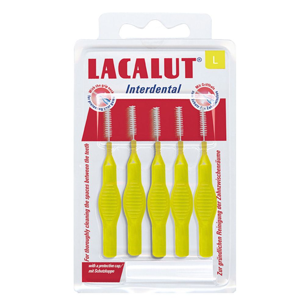 Lacalut Interdental L Bürstendrm.4,0 mm 5 St Zahnbürste