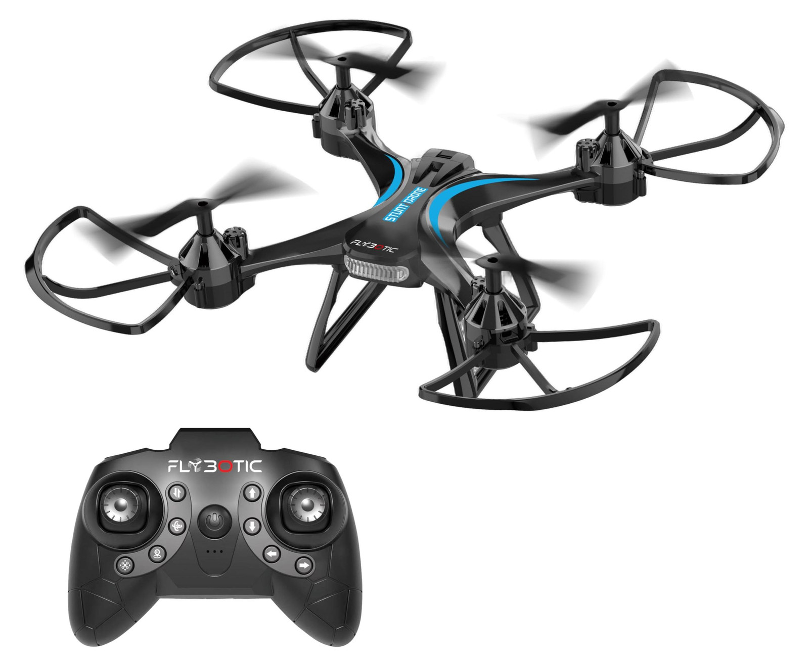 Silverlit Flybotic Stunt Drone met 2.4 GHz, Hovering en 360° Flip inclusief 2 batterijen