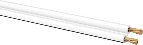 Oehlbach 191 Lautsprecherkabel 2 x 1.5mm² Weiß 10m