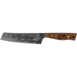 Petromax Kochmesser 17 cm, Küchenmesser, Braun