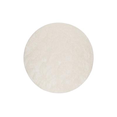 Teppich ESPRIT "Swagger Shag", beige (creme weiß), H:30mm Ø:200cm, Polypropylen, Teppiche, Teppich, Shaggy, flauschig, modern, getuftet, hochflor, Wohnzimmer, stylisch