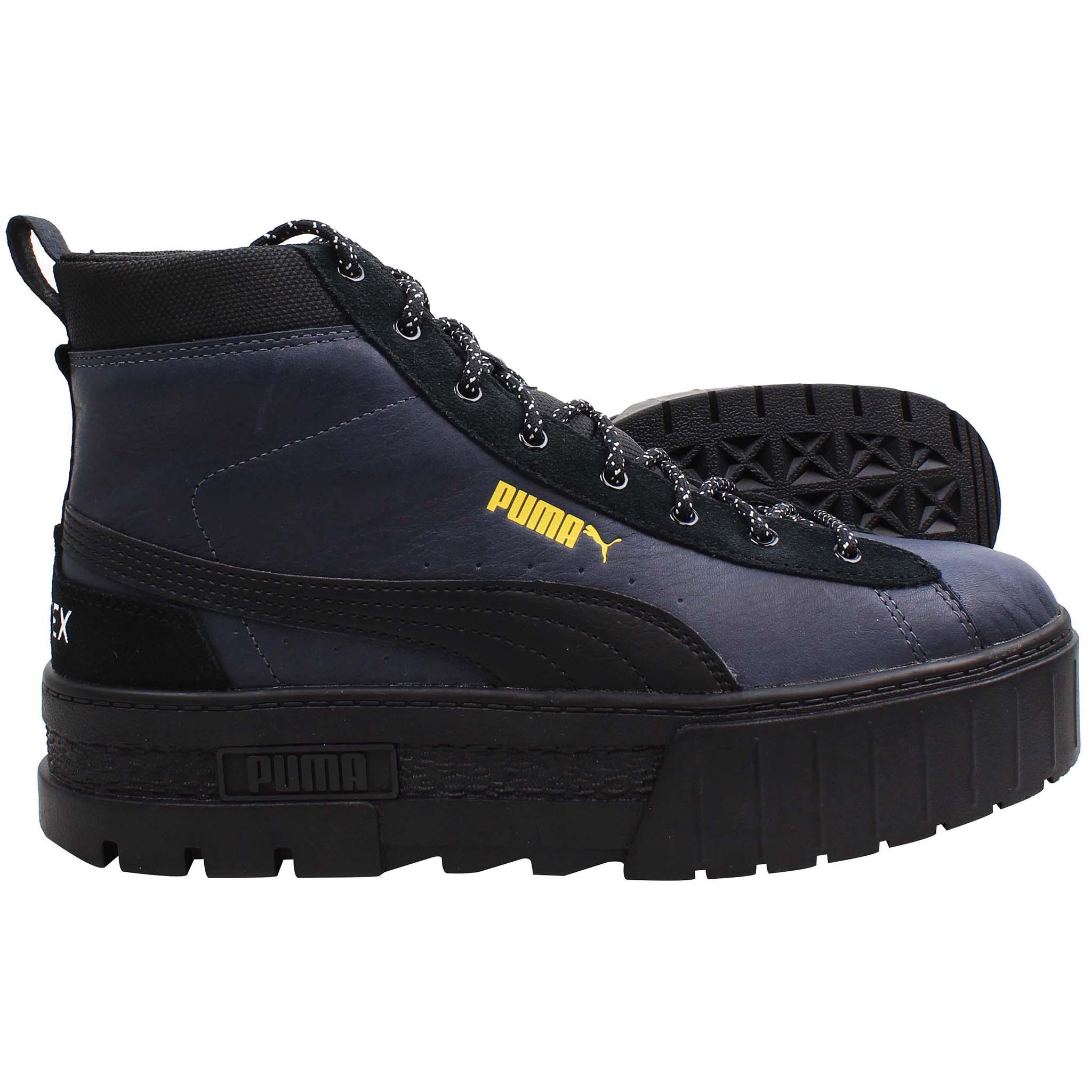 Puma Mayze Mid GTX Damen Schwarz Stiefel