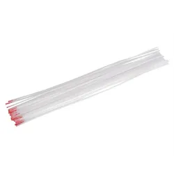 Draht aus Polyethylen PE (HDPE) schwarz, dreieckig 100g (rot)