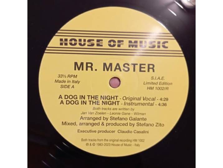 Mr. Master - A Dog In The Night