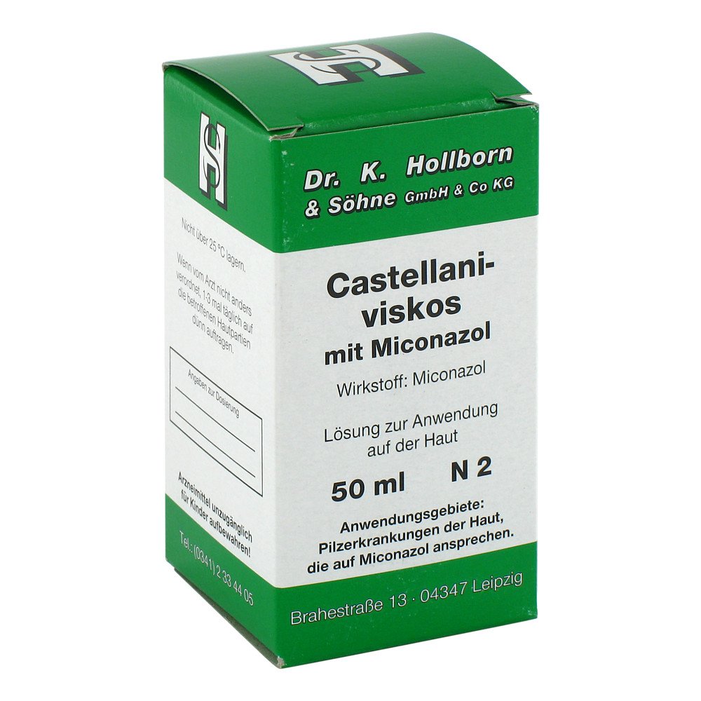 Dr.K.Hollborn & Söhne GmbH & Co. KG Castellani viscos mit Miconazol 00912793