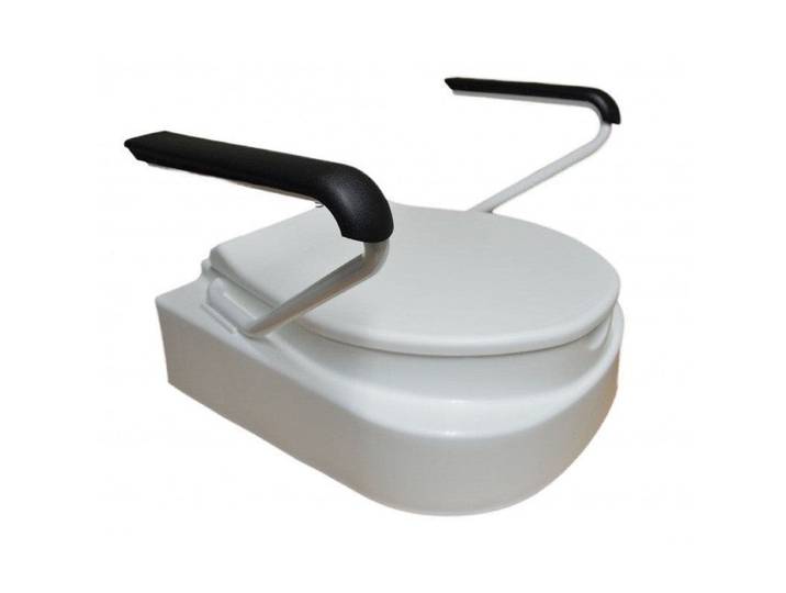 Able2 Toiletverhoger - Toiletverhoger compleet - 3 hoogtes 8/10/13 cm - met deksel