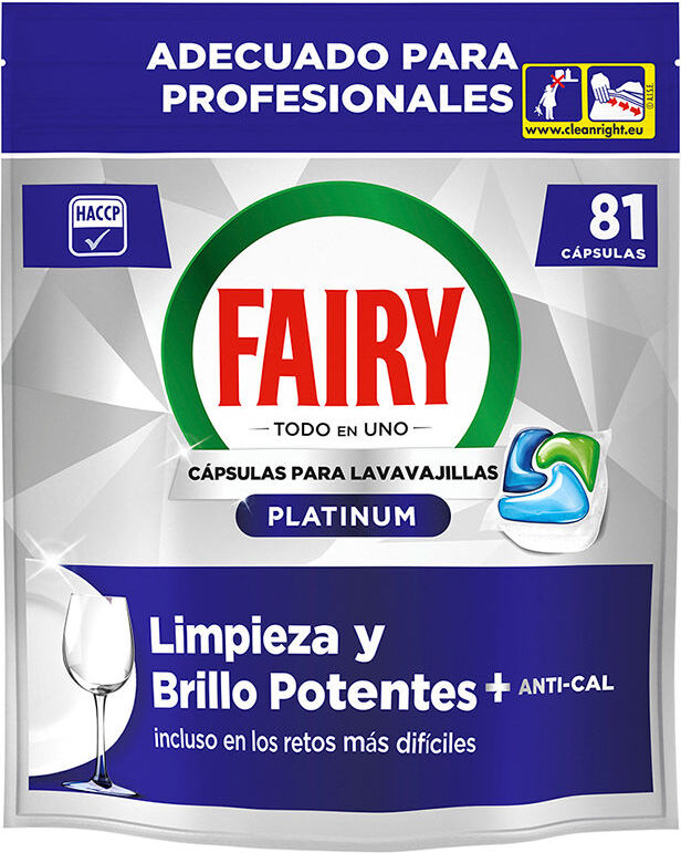 Fairy Professional Platinum capsule per lavastoviglie