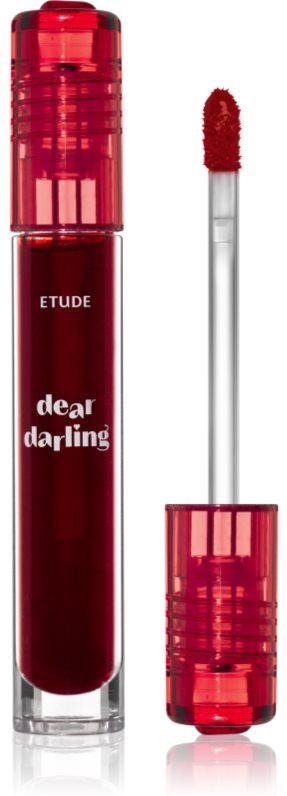 ETUDE Dear Darling Water Gel Tint lip stain with gel consistency shade 02 Cherry Red 5 g