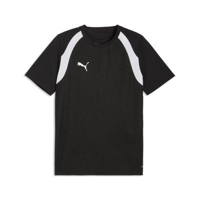 Fußballtrikot PUMA "TEAMFINAL26 TRAINING JERSEY", Herren, Gr. S, schwarz (puma schwarz, puma weiß, puma weiß), Web, Obermaterial: 100% Polyester, unifarben, slim fit normal, Rundhals, Trikots Fußballtrikot, mit DryCELL Technologie, Slim Fit...