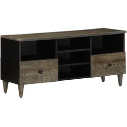 vidaXL TV-Schrank 100x33x46 cm Massivholz Mango