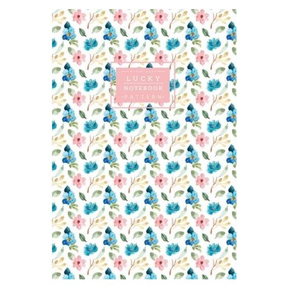 Fresh Dekoratives Notizbuch 64 Seiten Linie Blumen von Rosen (Liniert) (486572)