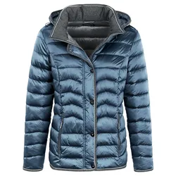 Wärmende Steppjacke Peter Hahn blau, 48