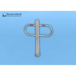 Parkplatzsperre 70 x 70 mm umlegbar