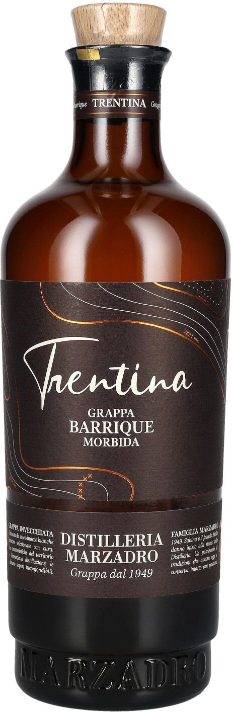 Marzadro TRENTINA Grappa Barrique Morbida 41% Vol. 0,7l