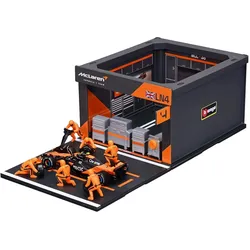 Bburago Spielset - F1 McLaren MCL38 - Norris - Pit Pass