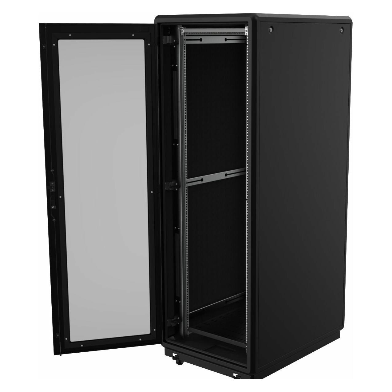 Lanview 26U W=750mm D=1000mm H=1356mm (26 HE, 19 Zoll Rack) (RDLAK26U751BL)