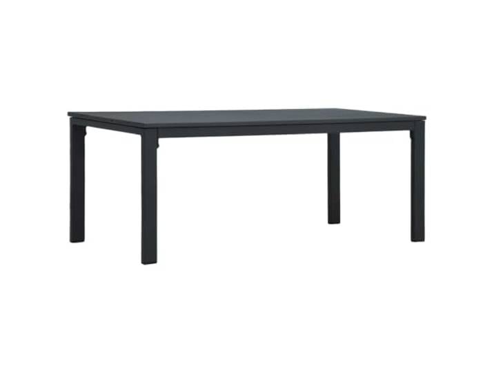 LLEZKBR Home Tools-Couchtisch grau 98x48x39cm HDPE Holzoptik