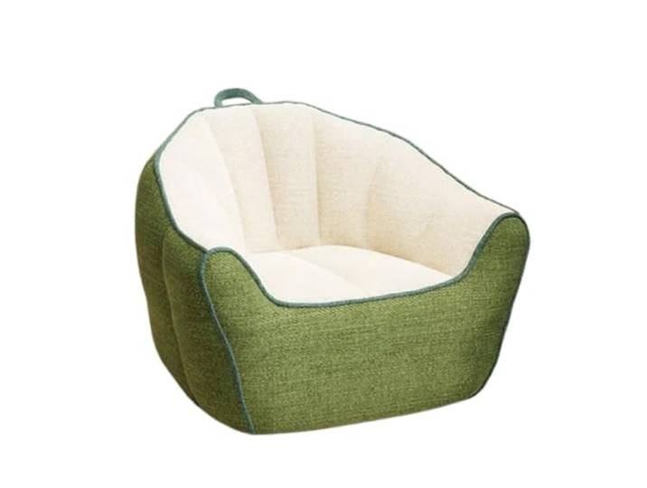 Xumh2024-3 Sitzsack Sitzsack-Sofa, Mini-Sofa, Tatami-Bodenstuhl, einzelner gemütlicher Neststuhl(Green)