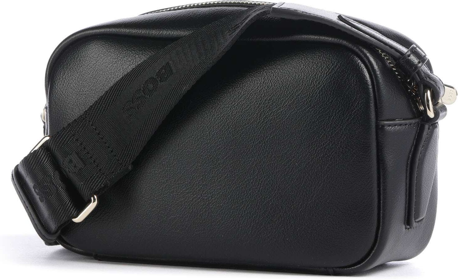 Boss Sandy Umhängetasche aus Leder, schwarz