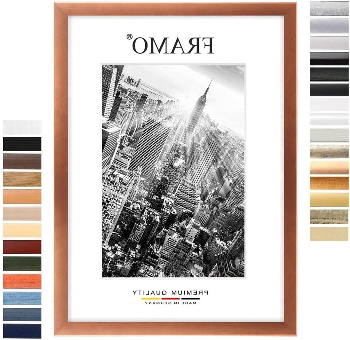 Handgemaakte houten fotolijst op maat voor wanddecoratie