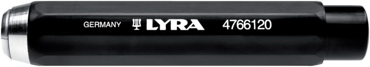 Kreidehalter f. Kreiden 11-12 mm D. L. 115 mm 8-eckig aus Ku. ; Lyra (4766120)