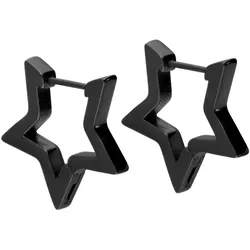 Chirurgenstahl Ohrclicker Creolen STERN