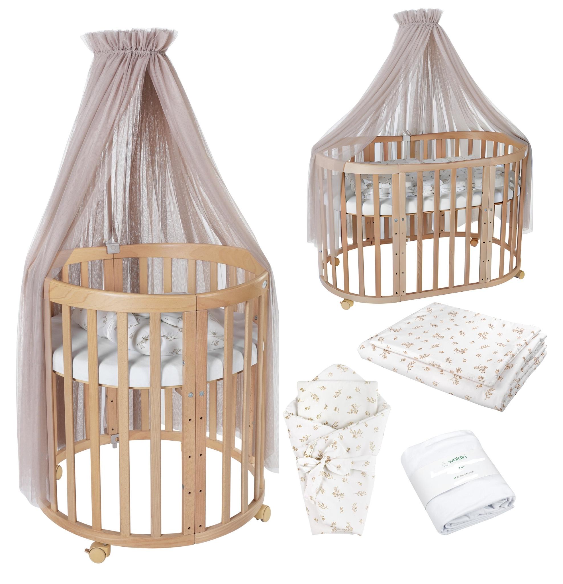 Stoffe Taupe Zweige,Holz Natur