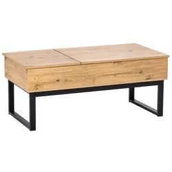 Better Home Couchtisch höhenverstellbar, ca. 109 x 55 x 46 cm - Braun