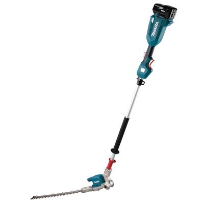 Akku-Heckenschere MAKITA "»DUN500WZ«", gelb (blau), Gartenscheren-Maschinen, ohne Akku und ohne Ladegerät, 18V, 50 cm, schwenkbar