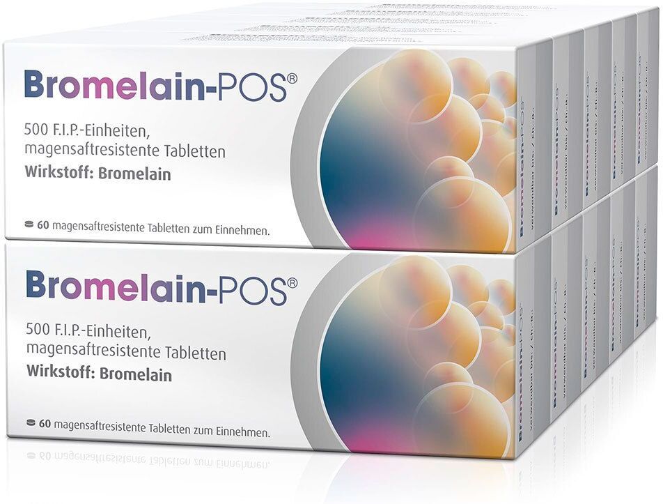 Bromelain-POS Bromelain POS magensaftresistente Tabletten 600 St magensaftresistent