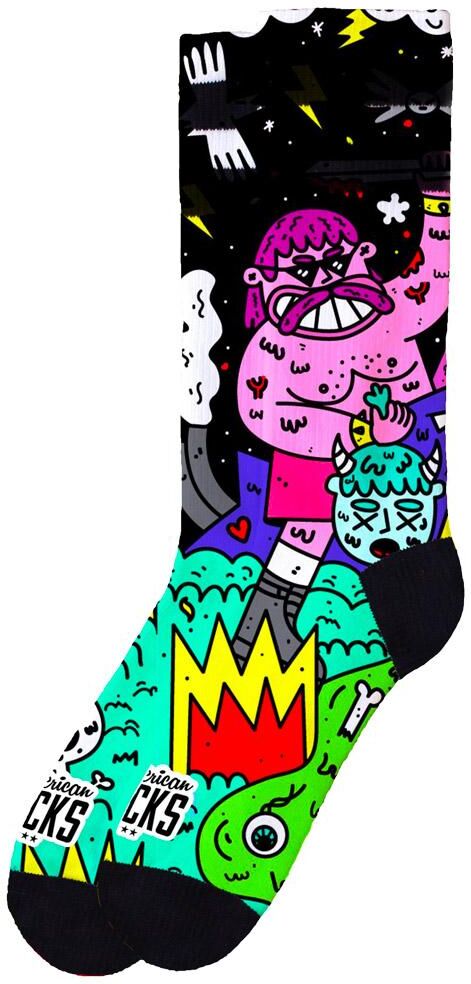 American Socks  - The Original Signature Barbarian - S-M - Chaussettes