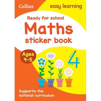Ready for school: maths Sticker Book Ages 4-5, Taschenbuch von Collins Easy Learning, HarperCollins, 978-0-00-877533-9