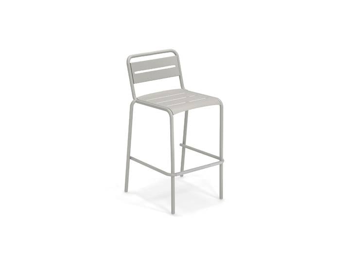 Barhocker, Aluminium, Verschiedene Farben, 105 cm hoch, Ergonomisch, Modern, Emu