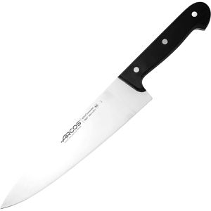 Arcos Kochmesser Universal 280704, mit Kunststoffgriff, Edelstahl (Nitrum), Klingenlänge 25 cm