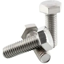 Sechskantschraube DIN 933 - ISO 4017 verzinkt - M6 x 40mm