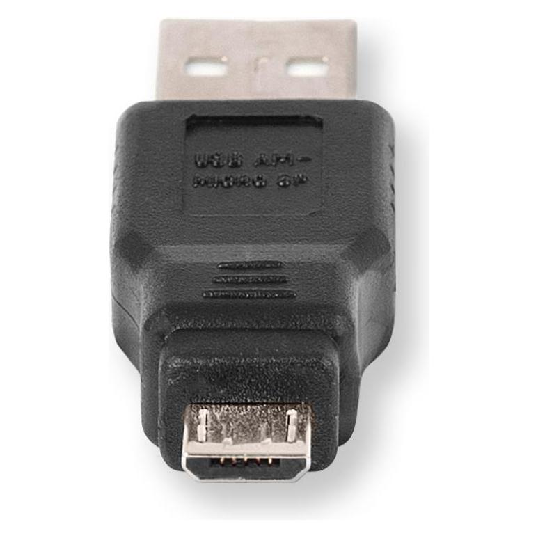 ReTrak EUCABLERU2M USB-Kabel 1 m USB 2.0 USB A Schwarz (1 m, USB 2.0) (EUCABLERU2M)