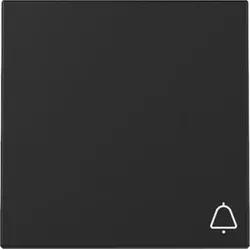 Gira Wippe mit Symbol Klingel (schwarz matt)