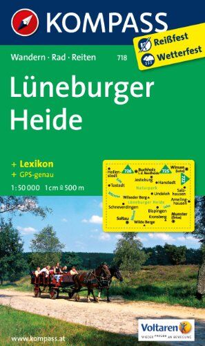Lüneburger Heide: Wanderkarte mit Kurzführer, Radrouten und Reitwegen. GPS-genau. 1:50000 - Preis vom 06.10.2026 07:26:00 h